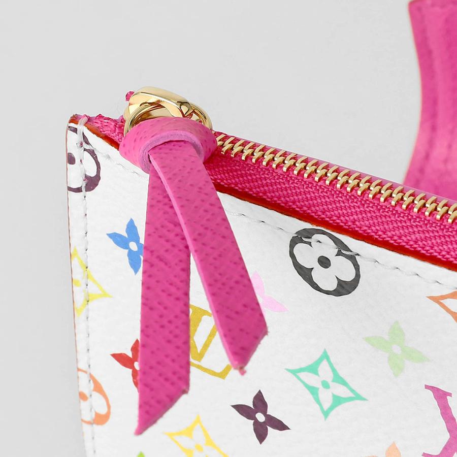 並行輸入 ルイヴィトン 2つ折り財布 Louis Vuitton ルイ・ヴィトン×村上隆 ポルトフォイユ・ヴィクトリーヌ M28387レディース ホワイト 白 マルチカラー | LOUIS VUITTON | 07