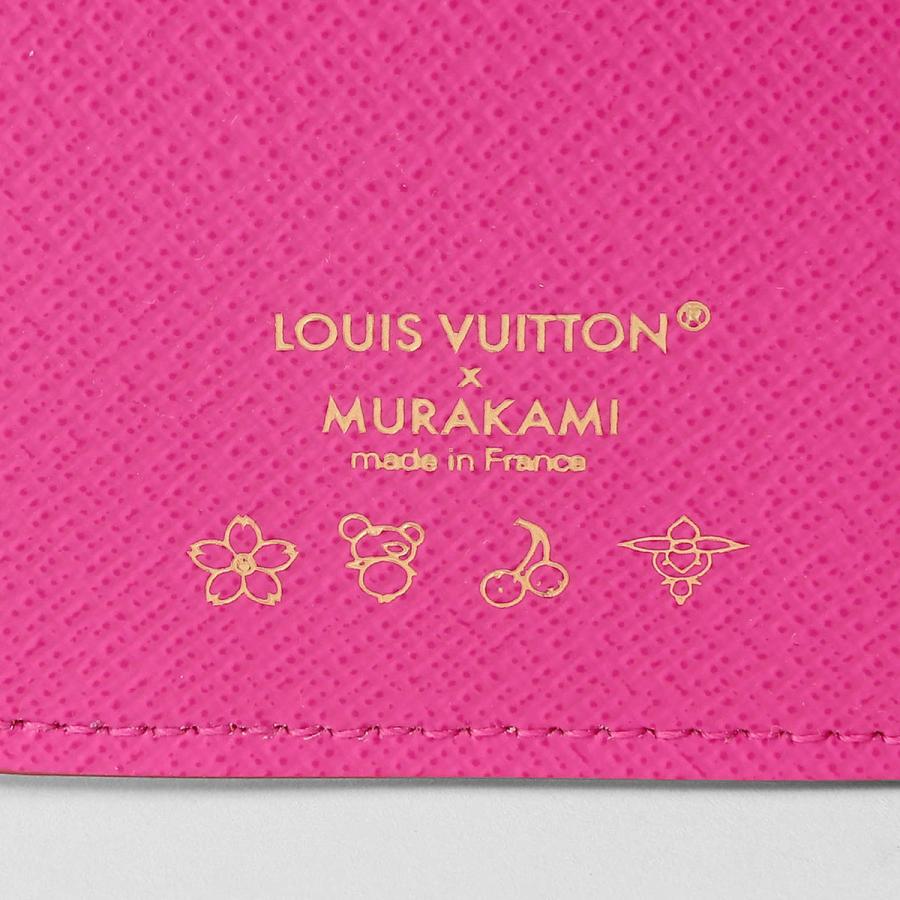 並行輸入 ルイヴィトン 2つ折り財布 Louis Vuitton ルイ・ヴィトン×村上隆 ポルトフォイユ・ヴィクトリーヌ M28387レディース ホワイト 白 マルチカラー | LOUIS VUITTON | 08