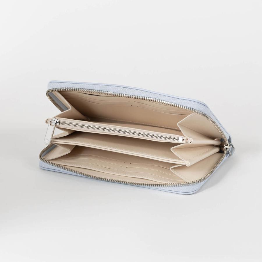 並行輸入 ルイヴィトン 長財布(ラウンドファスナー) Louis Vuitton マヒナ ジッピー・ウォレット M29052 レディース ブルー | LOUIS VUITTON | 03