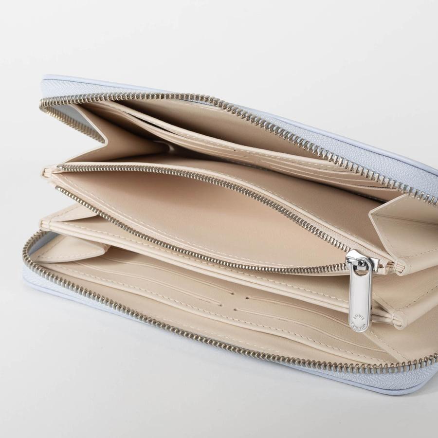 並行輸入 ルイヴィトン 長財布(ラウンドファスナー) Louis Vuitton マヒナ ジッピー・ウォレット M29052 レディース ブルー | LOUIS VUITTON | 04