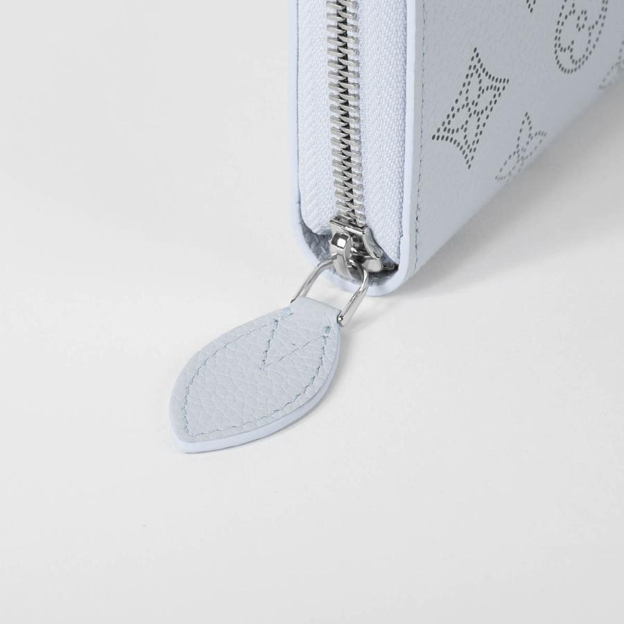 並行輸入 ルイヴィトン 長財布(ラウンドファスナー) Louis Vuitton マヒナ ジッピー・ウォレット M29052 レディース ブルー | LOUIS VUITTON | 05