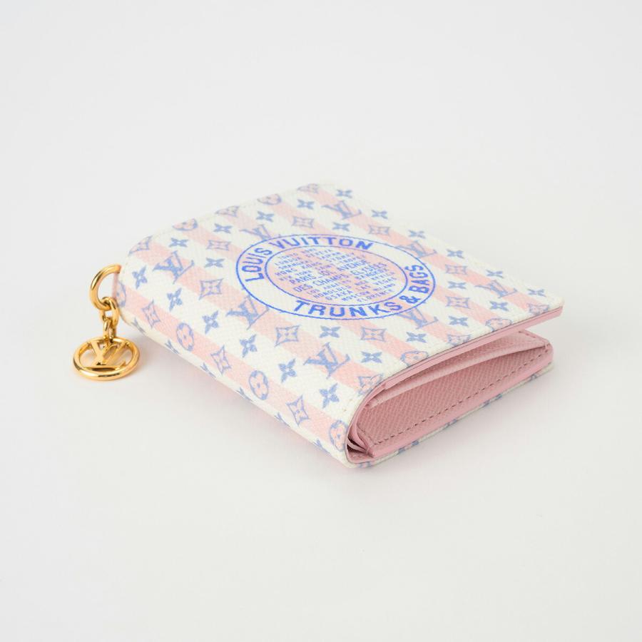 並行輸入 ルイヴィトン 2つ折り財布 LV スタンプ ポケットウォレット・LVチャーム M29058 | LOUIS VUITTON | 02