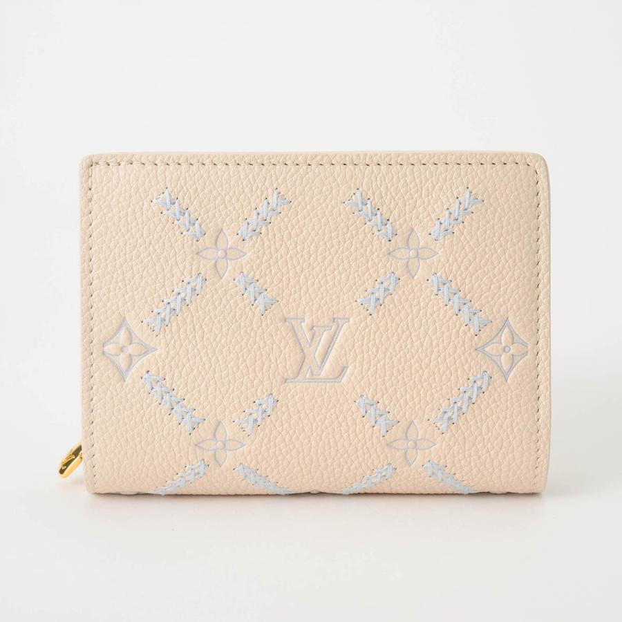 ルイヴィトン モノグラム アンプラント ポルトフォイユ クレア 折り財布ベージュ LOUIS VUITTON（ルイ・ヴィトン） 並行輸入 2つ折り財布 モノグラム