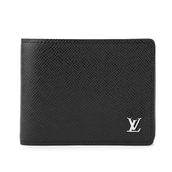 並行輸入 ルイヴィトン 2つ折り財布 Louis Vuitton タイガ ポルトフォイユ・ミュルティプル M30295メンズ ブラック 黒 | LOUIS VUITTON