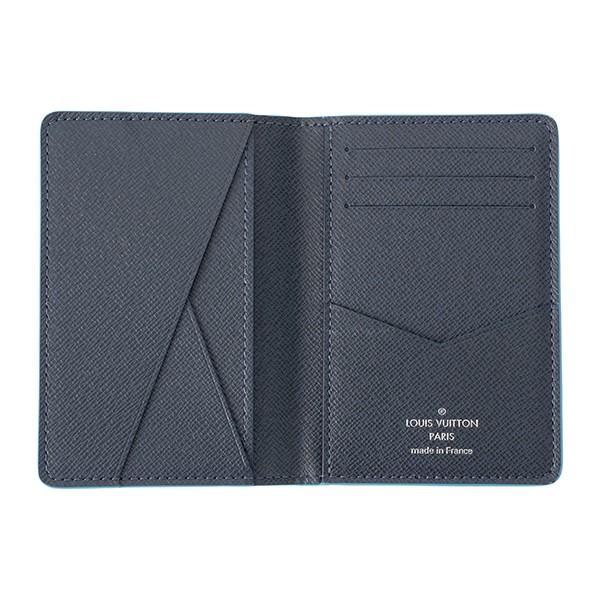 並行輸入 ルイヴィトン  カードケース タイガ M30377 ネイビー 紺 爆買 | LOUIS VUITTON | 03