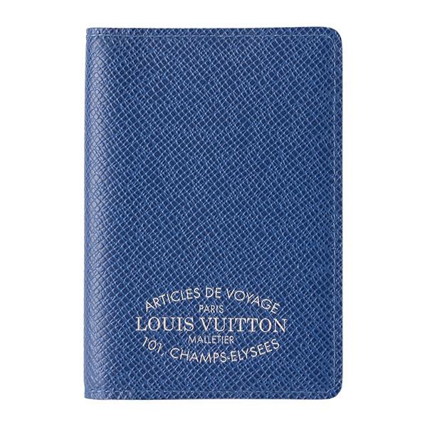 並行輸入 ルイヴィトン  カードケース タイガ M30379 ブルー 青 爆買 | LOUIS VUITTON