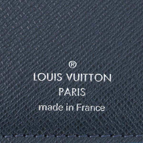 美品 ルイヴィトン タイガ ポルトフォイユ ブラザ ネイビー系 財布 二つ折り 正規紙袋無料】ルイヴィトン 長財布 新品 メンズ 二つ折り