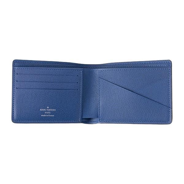 並行輸入 ルイヴィトン  2つ折り財布 タイガ M30565 ブルー 青 爆買 | LOUIS VUITTON | 03