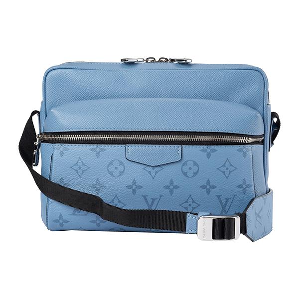 並行輸入 ルイヴィトン ショルダーバッグ Louis Vuitton タイガラマ アウトドア・メッセンジャー M30749メンズ ブルーデニム 青 水色 | LOUIS VUITTON