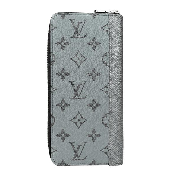 並行輸入 ルイヴィトン 長財布(ラウンドファスナー) Louis Vuitton タイガラマ ジッピーウォレット・ヴェルティカル M30841メンズ シルバー 銀 | LOUIS VUITTON | 01