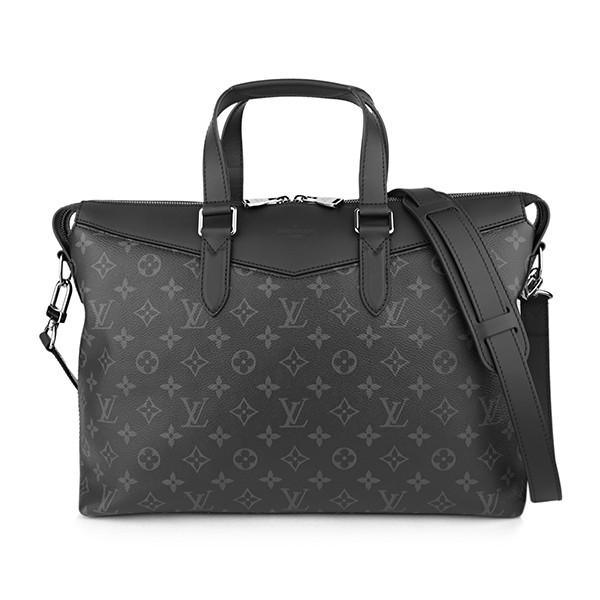 並行輸入 ルイヴィトン ブリーフケース Louis Vuitton モノグラム エクリプス ブリーフケース・エクスプローラー M40566メンズ グレー | LOUIS VUITTON