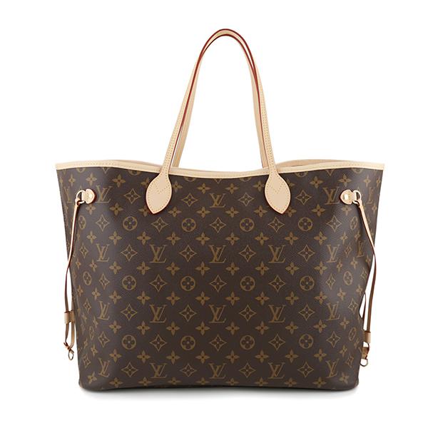 Louis Vuitton トートバッグ ブラウン 中古・古着通販】LOUIS VUITTON (ルイ ヴィトン) トートバッグ