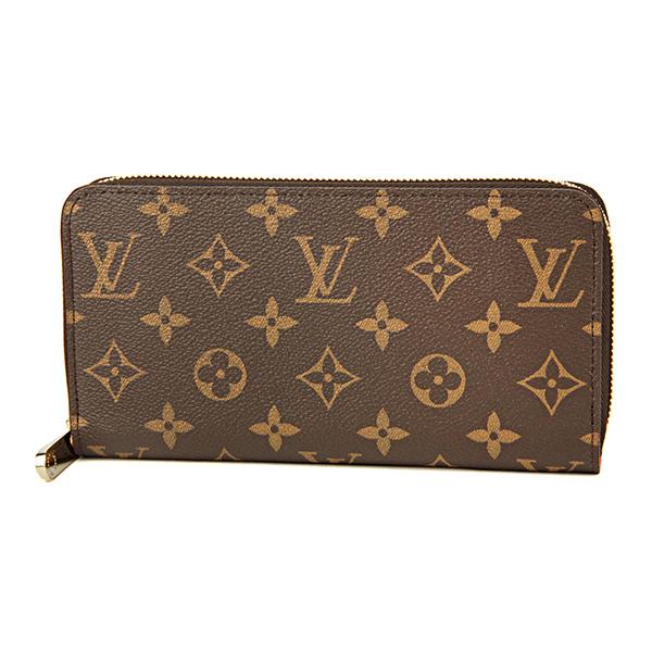 並行輸入 ルイヴィトン 長財布(ラウンドファスナー) Louis Vuitton モノグラム ジッピー ウォレット M41896レディース ブラウン 茶 | LOUIS VUITTON