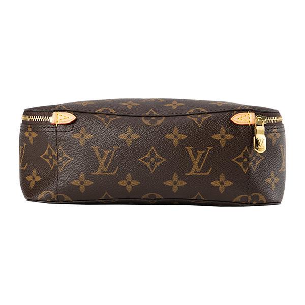 並行輸入 ルイヴィトン ポーチ Louis Vuitton モノグラム キューブ・ドゥ・ランジュモン MM M43689ユニセックス ブラウン 茶 | LOUIS VUITTON | 01