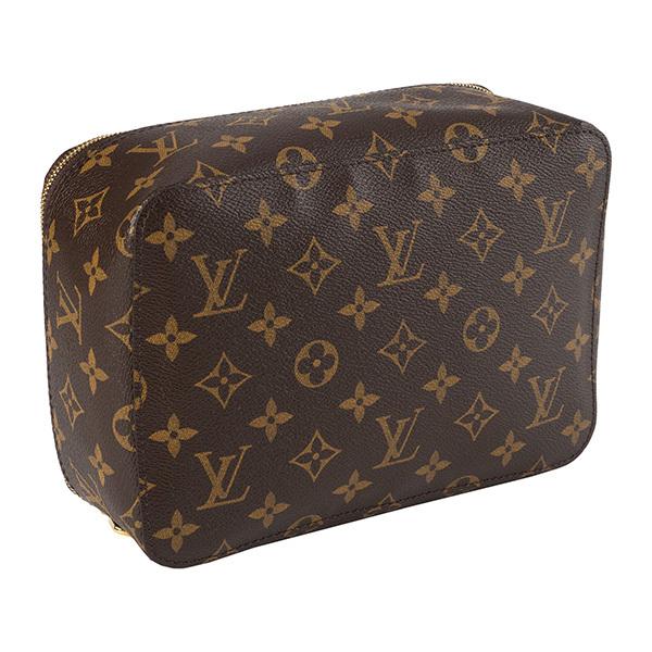 並行輸入 ルイヴィトン ポーチ Louis Vuitton モノグラム キューブ・ドゥ・ランジュモン MM M43689ユニセックス ブラウン 茶 | LOUIS VUITTON | 02