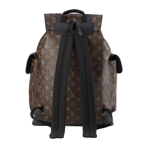 並行輸入 ルイヴィトン リュックサック Louis Vuitton モノグラム・マカサー クリストファー PM M43735メンズ ブラウン 茶 | LOUIS VUITTON | 01