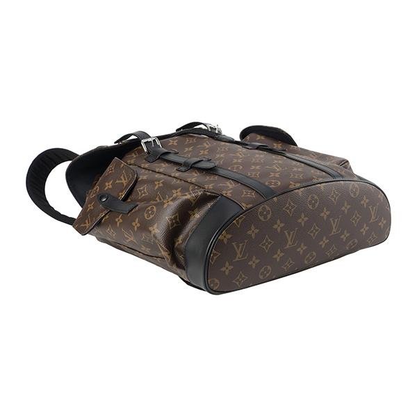 並行輸入 ルイヴィトン リュックサック Louis Vuitton モノグラム・マカサー クリストファー PM M43735メンズ ブラウン 茶 | LOUIS VUITTON | 02
