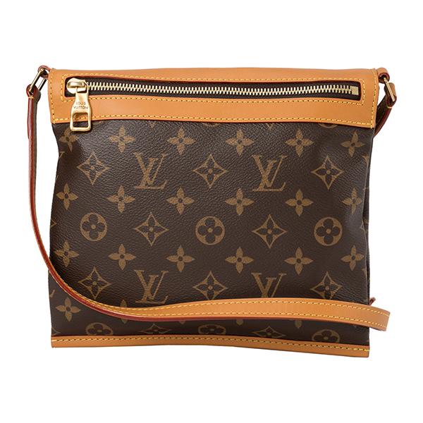 Louis Vuitton ショルダーバッグ ダークブラウン　モノグラム　美品 LOUIS VUITTON 並行輸入 ルイヴィトン ショルダーバッグ モノグラム