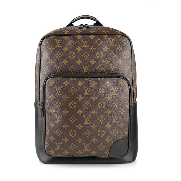 並行輸入 ルイヴィトン リュックサック Louis Vuitton モノグラム・マカサー ディーン・バックパック M45335ユニセックス ブラウン 茶 | LOUIS VUITTON