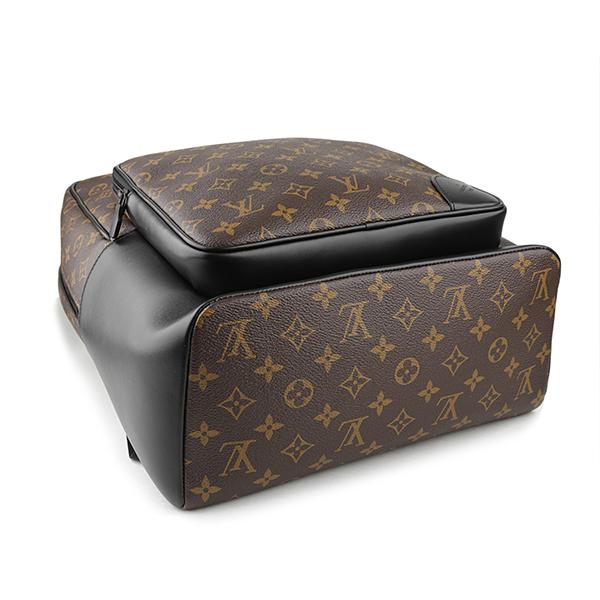 LOUIS VUITTON Monogram Macassar Dean Backpack Brown Black M45335