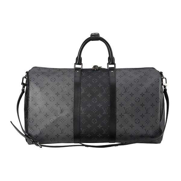 並行輸入 ルイヴィトン ボストンバッグ Louis Vuitton モノグラム エクリプス キーポル・バンドリエール 50 M45392メンズ グレー | LOUIS VUITTON