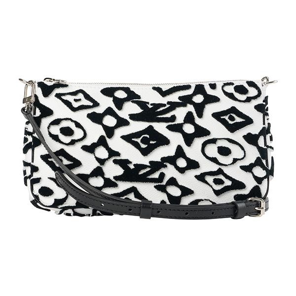 並行輸入 ルイヴィトン ポーチ Louis Vuitton ルイ・ヴィトン × ウルス・フィッシャー ポシェット・アクセソワール M45565レディース ホワイト 白 | LOUIS VUITTON