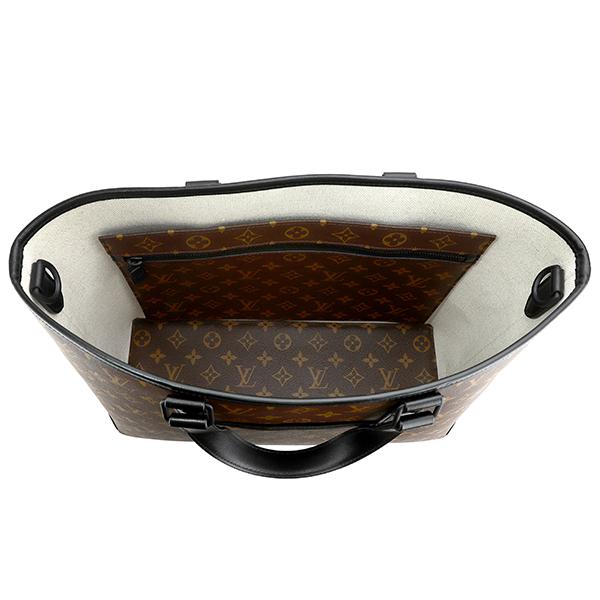 『最大5,000円OFFクーポン』ルイヴィトン トートバッグ Louis Vuitton モノグラム マカサー ウィークエンド・トート GM M45734｜brstring｜05