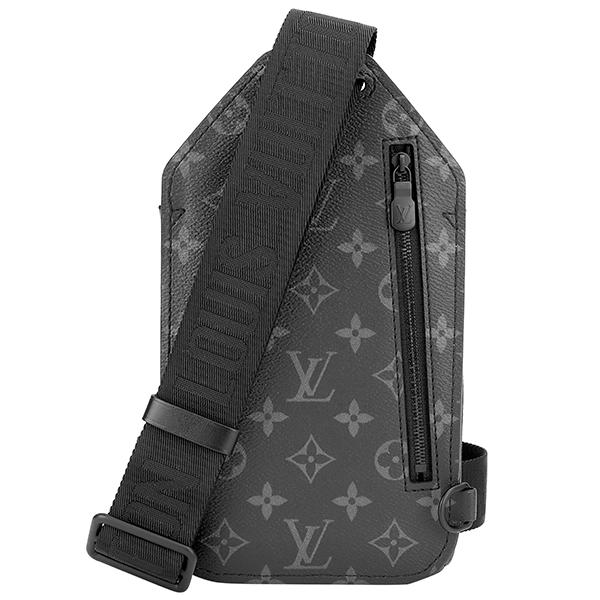 並行輸入 ルイヴィトン ウエストバッグ ボディバッグ Louis Vuitton モノグラム エクリプス ソミュール・スリングバッグ M45912メンズ グレー ブラック 黒 | LOUIS VUITTON | 01