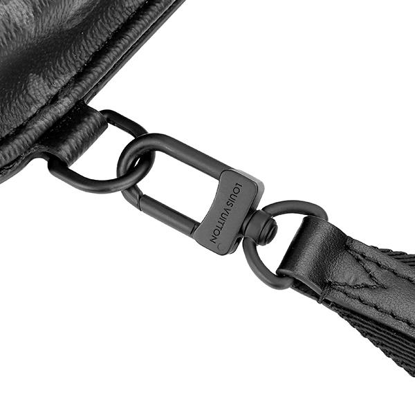並行輸入 ルイヴィトン ウエストバッグ ボディバッグ Louis Vuitton モノグラム エクリプス ソミュール・スリングバッグ M45912メンズ グレー ブラック 黒 | LOUIS VUITTON | 06