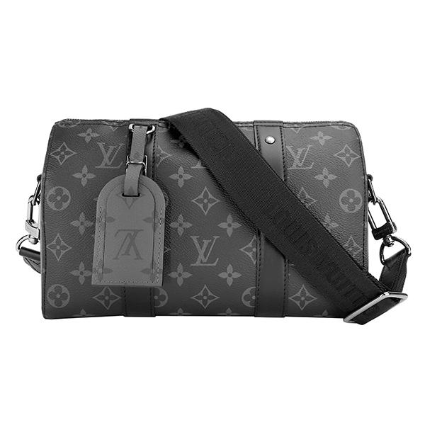 並行輸入 ルイヴィトン ショルダーバッグ Louis Vuitton モノグラム・エクリプス シティ・キーポル M45936メンズ ブラック 黒 グレー | LOUIS VUITTON