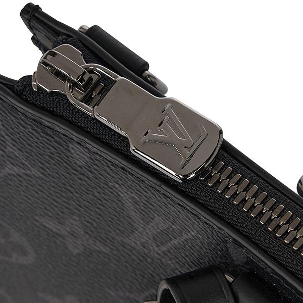 並行輸入 ルイヴィトン ショルダーバッグ Louis Vuitton モノグラム・エクリプス サックプラ・クロス M46098メンズ グレー ブラック 黒 | LOUIS VUITTON | 05