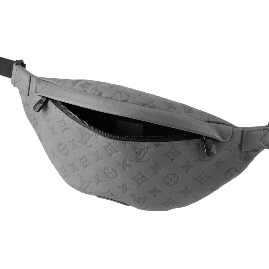 並行輸入 ルイヴィトン ウエストバッグ ボディバッグ Louis Vuitton モノグラム・シャドウ ディスカバリー・バムバッグ PM M46108メンズ グレー | LOUIS VUITTON | 03