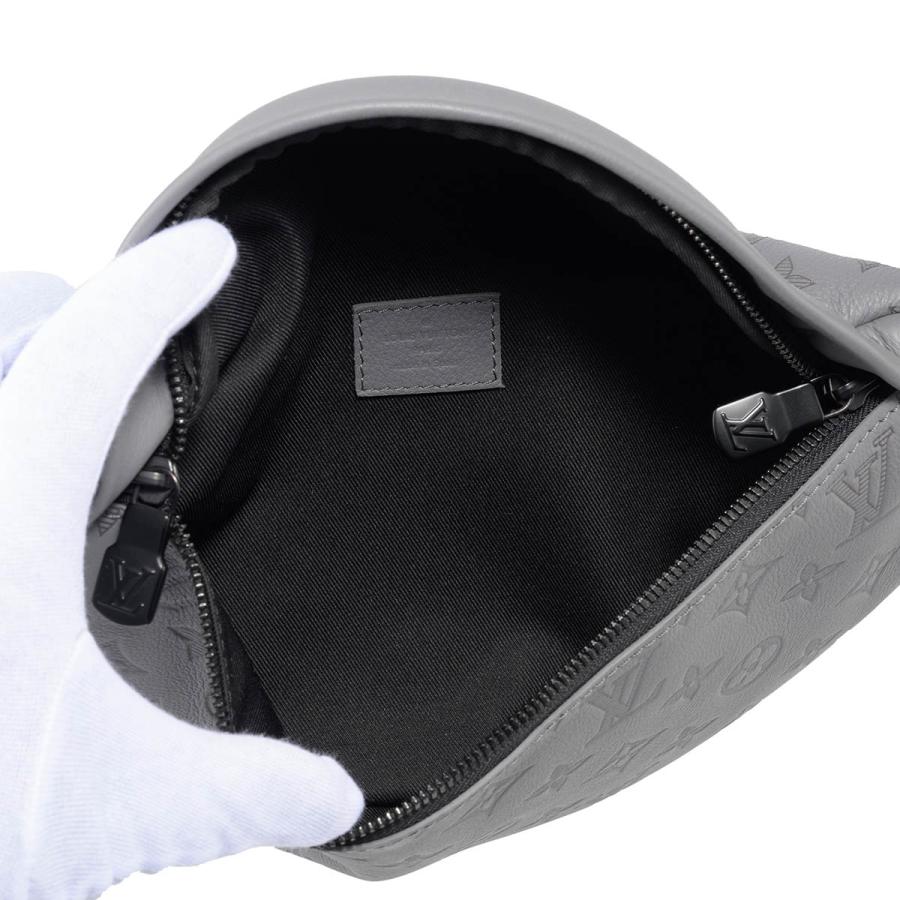 並行輸入 ルイヴィトン ウエストバッグ ボディバッグ Louis Vuitton モノグラム・シャドウ ディスカバリー・バムバッグ PM M46108メンズ グレー | LOUIS VUITTON | 04