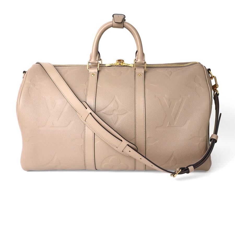 並行輸入 ルイヴィトン ボストンバッグ Louis Vuitton モノグラム アンプラント キーポル・バンドリエール 45 M46114レディース グレージュ | LOUIS VUITTON | 01