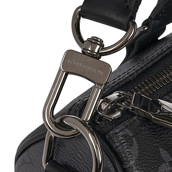ルイヴィトン バッグチャーム エクリプス モノグラム シルバー キーホルダー 黒 LOUIS VUITTON】【キーホルダー】ルイヴィトン『モノグラム