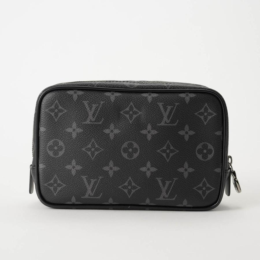 並行輸入 ルイヴィトン ポーチ Louis Vuitton モノグラム・エクリプス トゥルース・トワレ PM M46577 メンズ ブラック 黒 グレー | LOUIS VUITTON | 01
