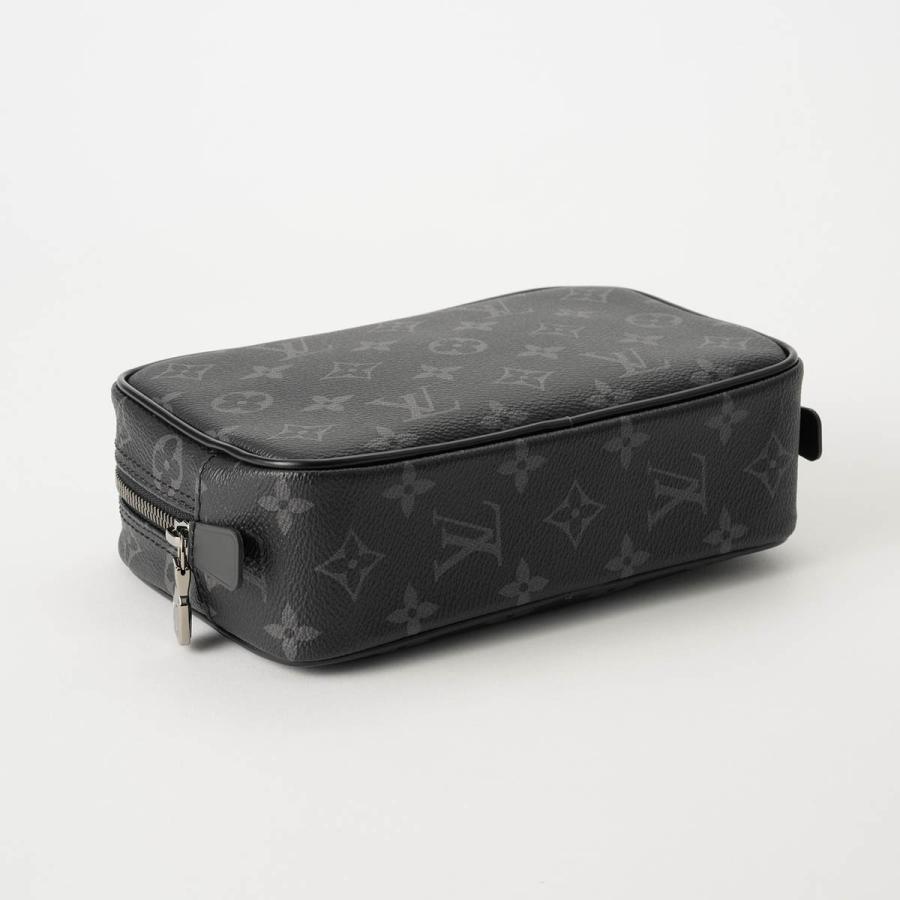 並行輸入 ルイヴィトン ポーチ Louis Vuitton モノグラム・エクリプス トゥルース・トワレ PM M46577 メンズ ブラック 黒 グレー | LOUIS VUITTON | 02