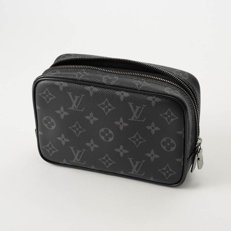 並行輸入 ルイヴィトン ポーチ Louis Vuitton モノグラム・エクリプス トゥルース・トワレ PM M46577 メンズ ブラック 黒 グレー | LOUIS VUITTON | 03