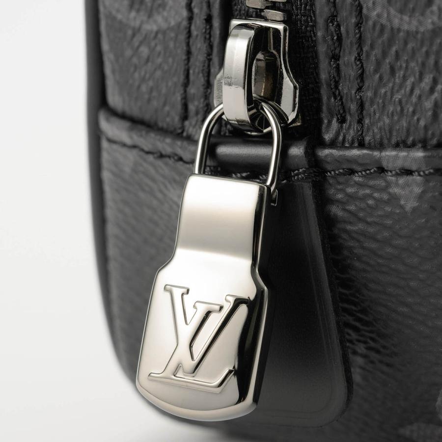 並行輸入 ルイヴィトン ポーチ Louis Vuitton モノグラム・エクリプス トゥルース・トワレ PM M46577 メンズ ブラック 黒 グレー | LOUIS VUITTON | 06