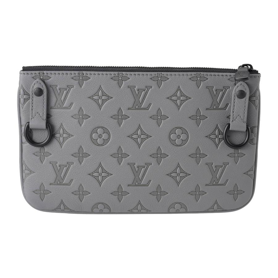 並行輸入 ルイヴィトン ショルダーバッグ Louis Vuitton モノグラム・シャドウ トリオ・メッセンジャー M46603メンズ グレー | LOUIS VUITTON | 10