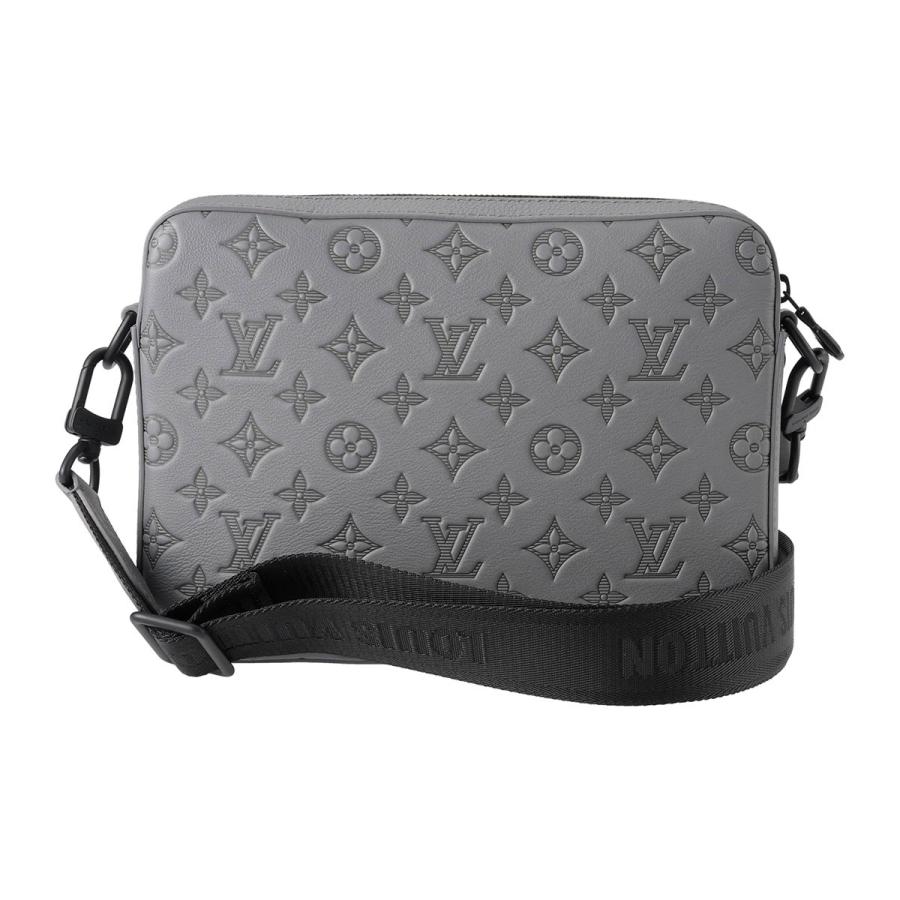 並行輸入 ルイヴィトン ショルダーバッグ Louis Vuitton モノグラム・シャドウ トリオ・メッセンジャー M46603メンズ グレー | LOUIS VUITTON | 01