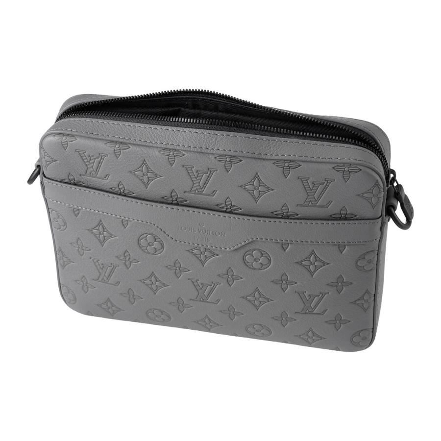 並行輸入 ルイヴィトン ショルダーバッグ Louis Vuitton モノグラム・シャドウ トリオ・メッセンジャー M46603メンズ グレー | LOUIS VUITTON | 03