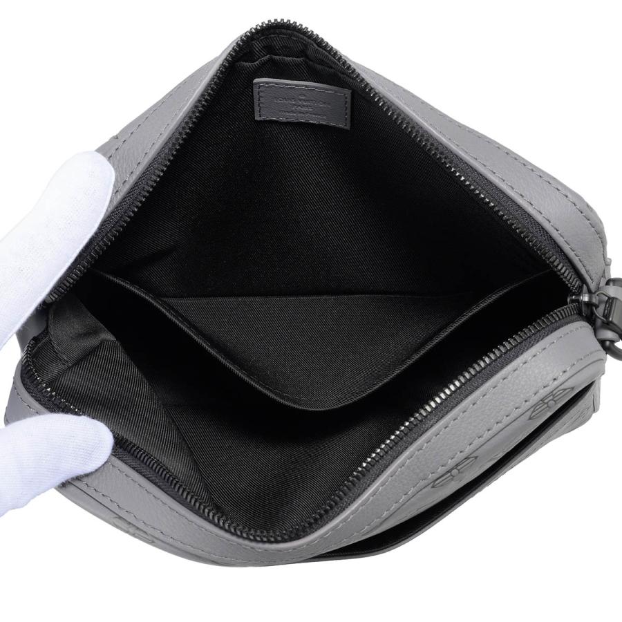 並行輸入 ルイヴィトン ショルダーバッグ Louis Vuitton モノグラム・シャドウ トリオ・メッセンジャー M46603メンズ グレー | LOUIS VUITTON | 04