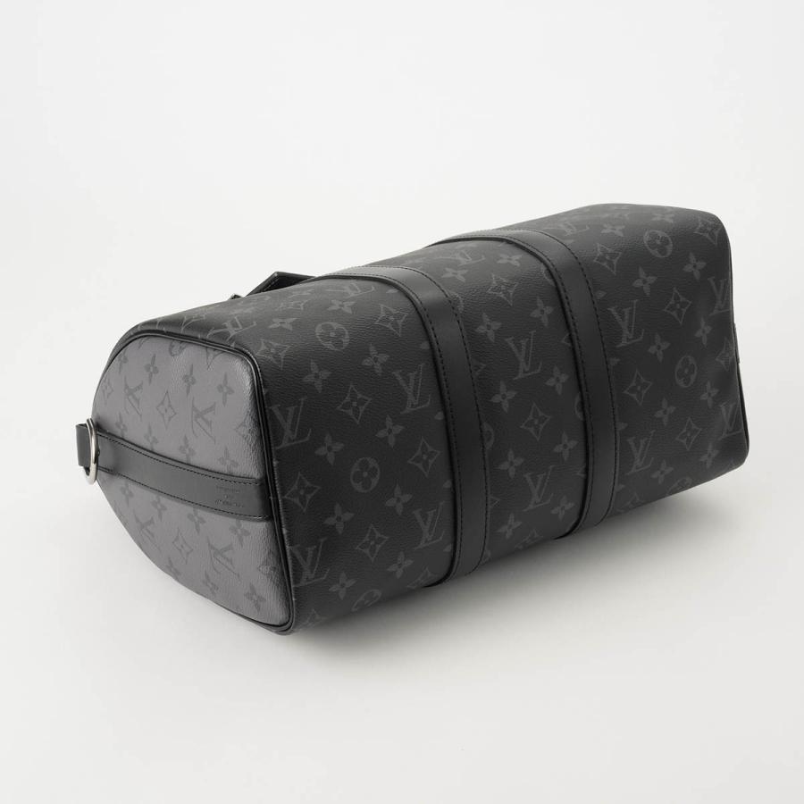 並行輸入 ルイヴィトン ショルダーバッグ Louis Vuitton モノグラム・エクリプス キーポル・バンドリエール 35 M46655 メンズ ブラック 黒 グレー | LOUIS VUITTON | 02