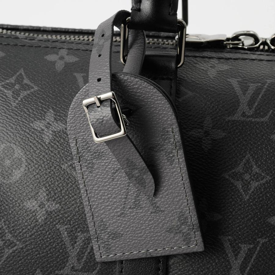 並行輸入 ルイヴィトン ショルダーバッグ Louis Vuitton モノグラム・エクリプス キーポル・バンドリエール 35 M46655 メンズ ブラック 黒 グレー | LOUIS VUITTON | 05