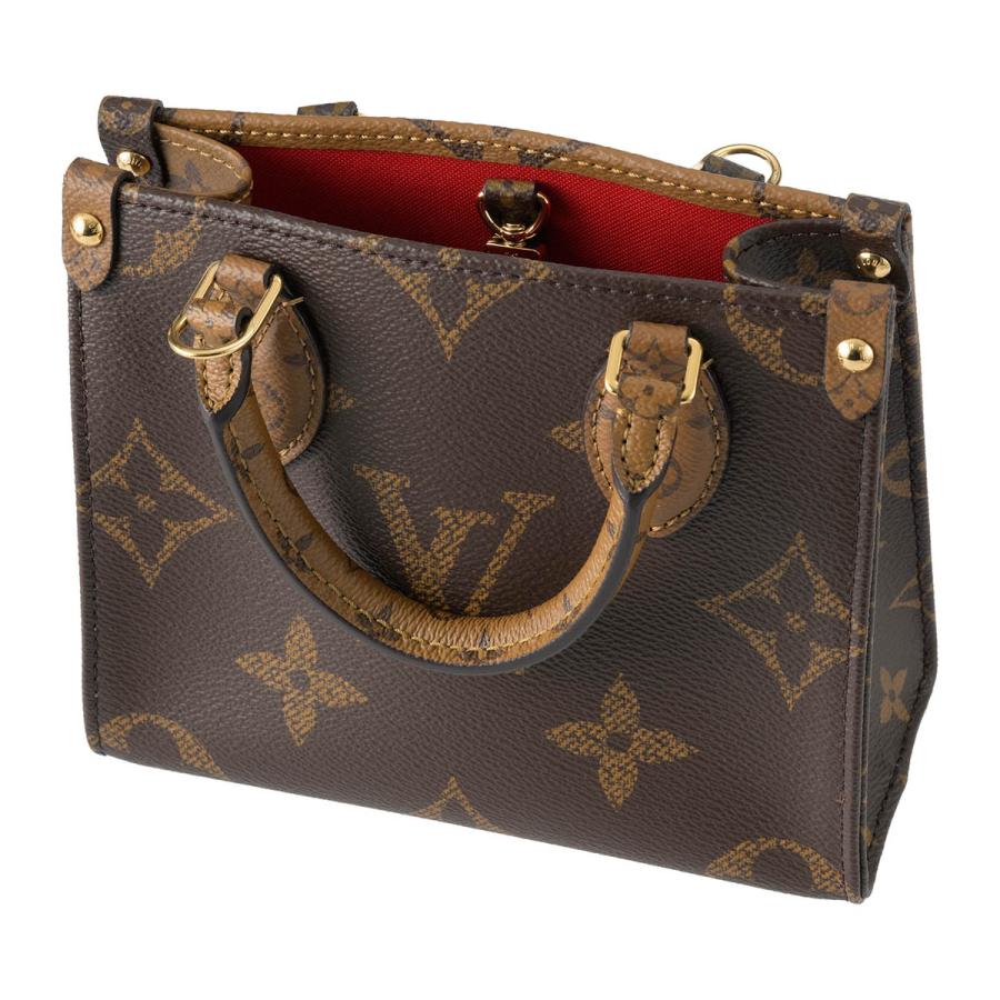 並行輸入 ルイヴィトン ショルダーバッグ Louis Vuitton モノグラム オンザゴー BB M46839レディース ブラウン 茶 | LOUIS VUITTON | 03