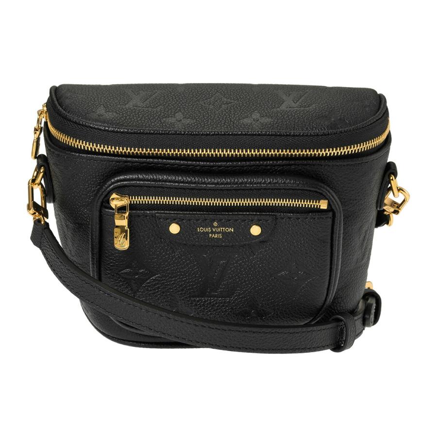 並行輸入 ルイヴィトン ハンドバッグ Louis Vuitton モノグラム ミニ バムバッグ M46917レディース ブラック 黒 | LOUIS VUITTON