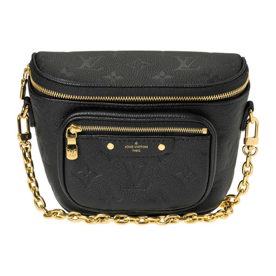 並行輸入 ルイヴィトン ハンドバッグ Louis Vuitton モノグラム ミニ バムバッグ M46917レディース ブラック 黒 | LOUIS VUITTON | 08