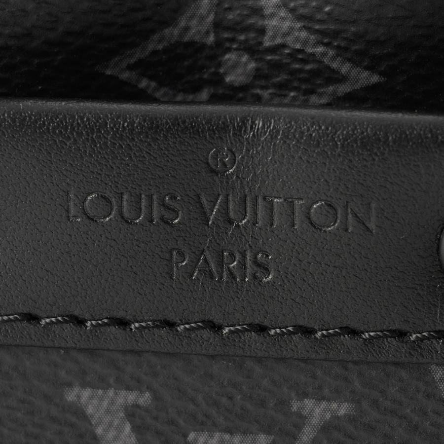 並行輸入 ルイヴィトン ショルダーバッグ Louis Vuitton モノグラム・エクリプス アルファ・メッセンジャー M46955 メンズ ブラック 黒 グレー | LOUIS VUITTON | 05