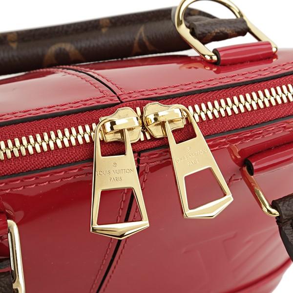LOUIS VUITTON アルマBB ヴェルニスカーレット M52498 LOUIS VUITTON ルイヴィトン アルマBB ヴェルニ ハンドバッグ
